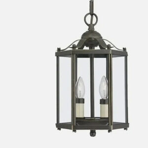 New Sea Gull Lighting 5232-782 Bretton - 2 Light Convertible Pendant  Heirloom